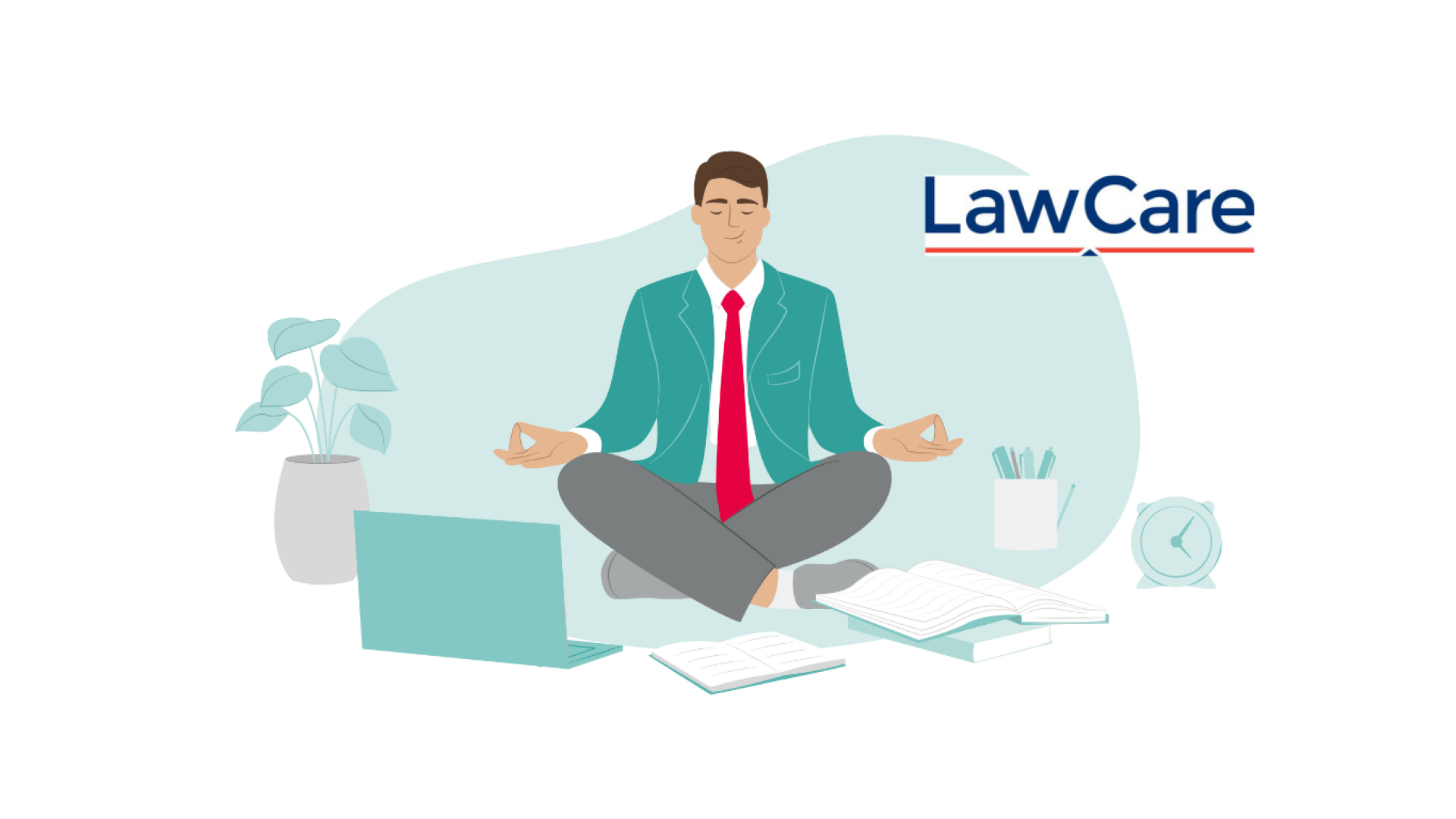 wellness image with LawCare logo