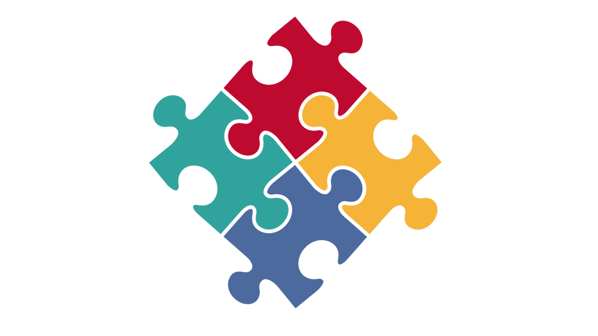 Cartoon of jigsaw pieces fitting together